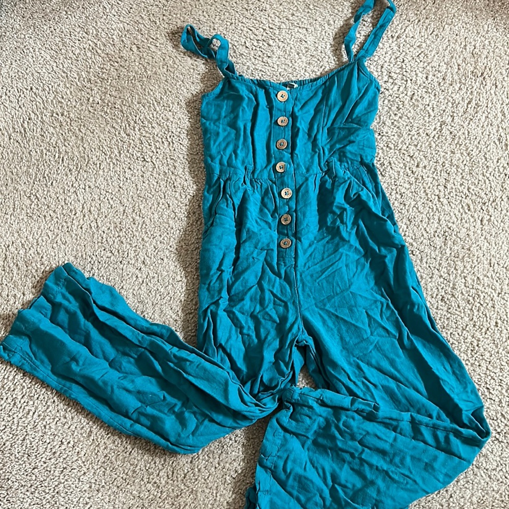 Roxy jumpsuit with buttons S